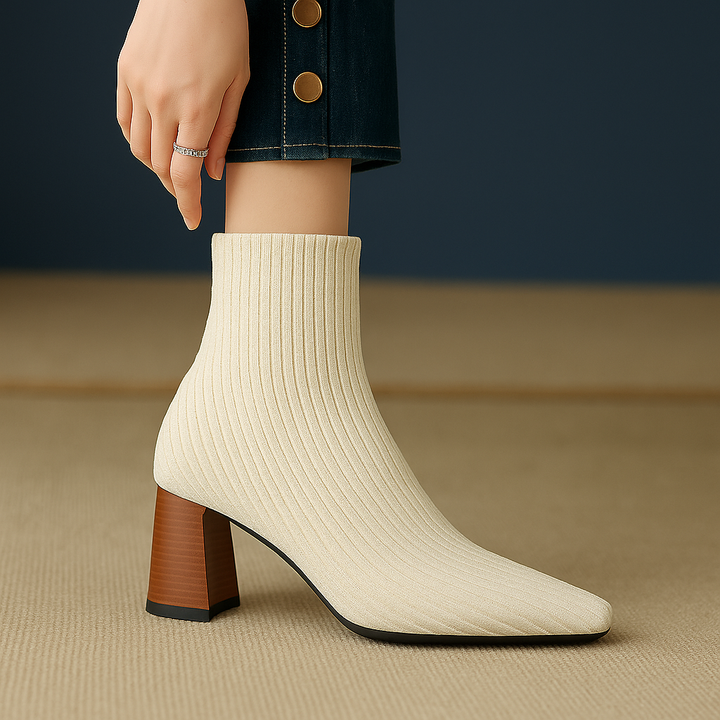 Hailee Sock Chelsea Ankle Boots