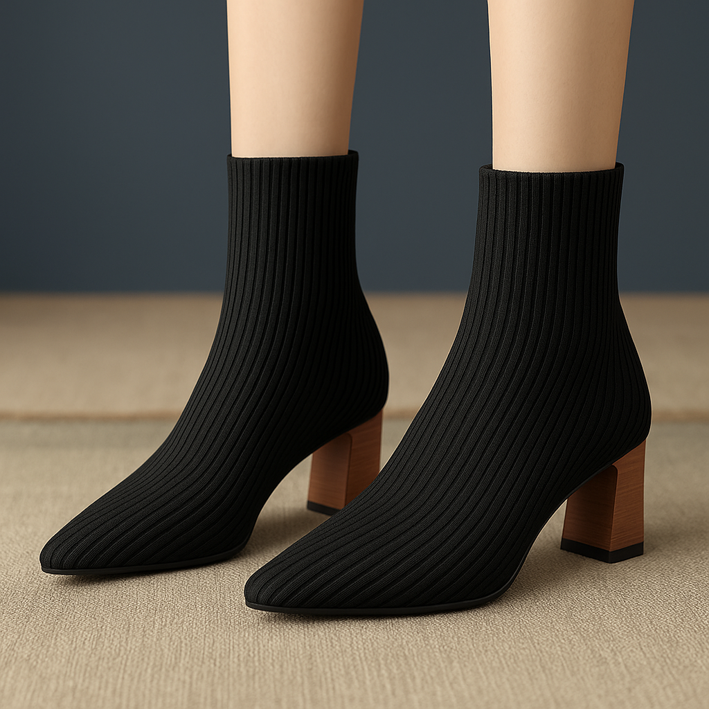 Hailee Sock Chelsea Ankle Boots