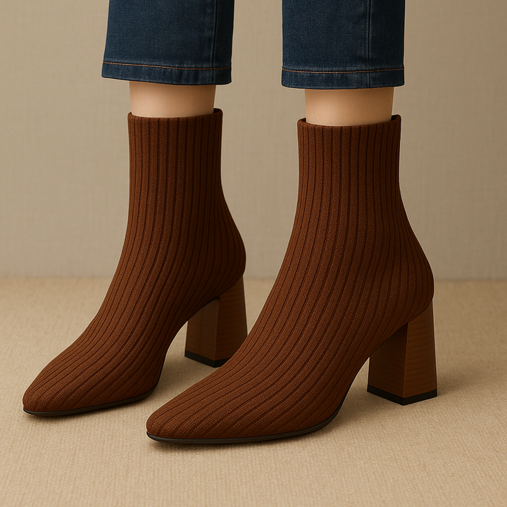 Hailee Sock Chelsea Ankle Boots