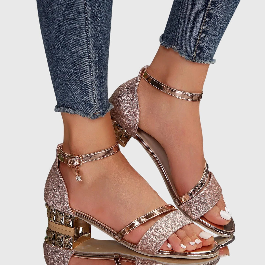 Jennifer Orthopedic Heeled Sandals