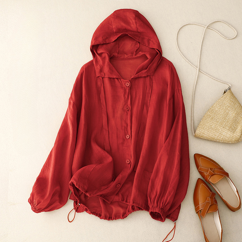 Amara Linen Hoodie