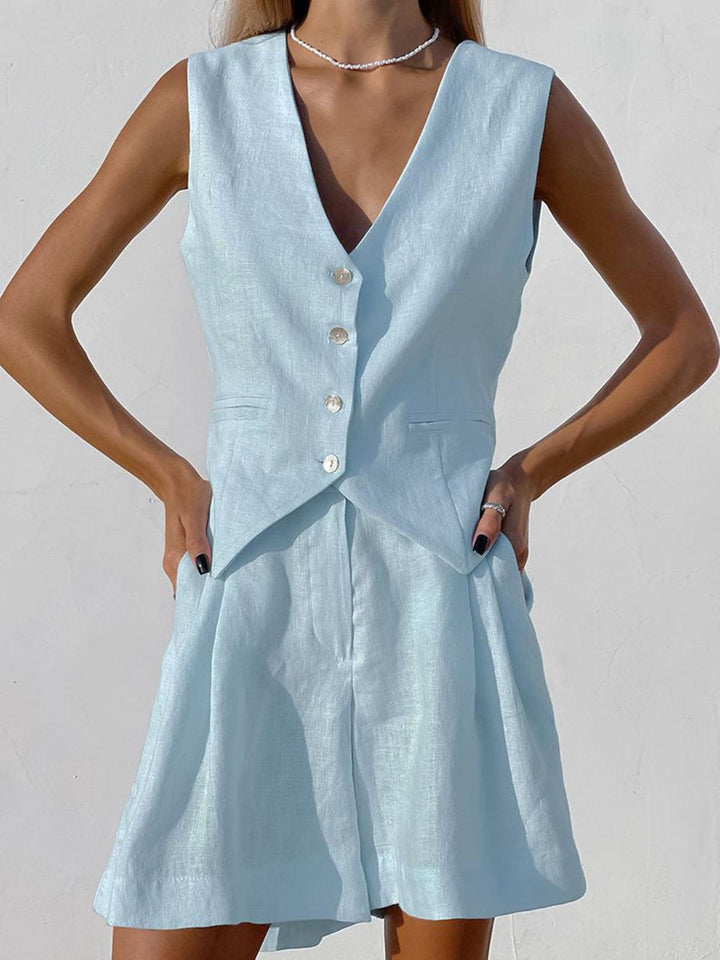 Amelia Two Piece Shorts Set