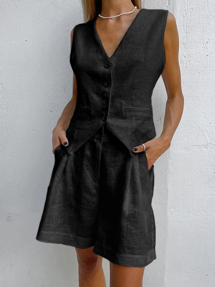 Amelia Two Piece Shorts Set