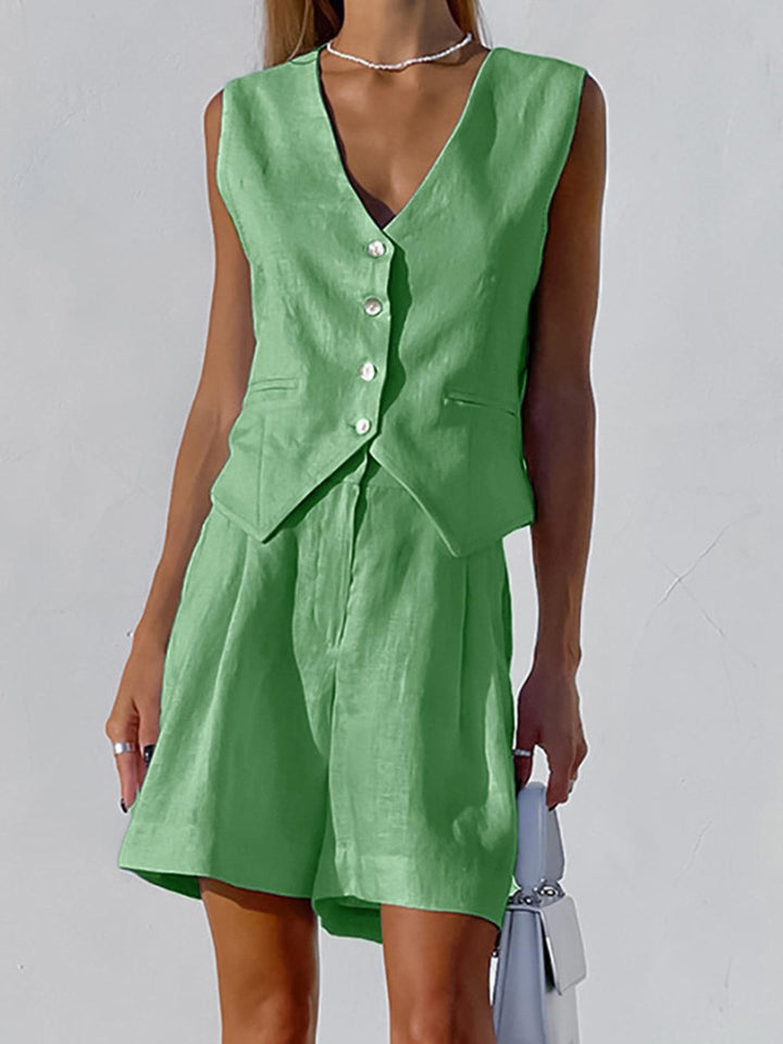 Amelia Two Piece Shorts Set