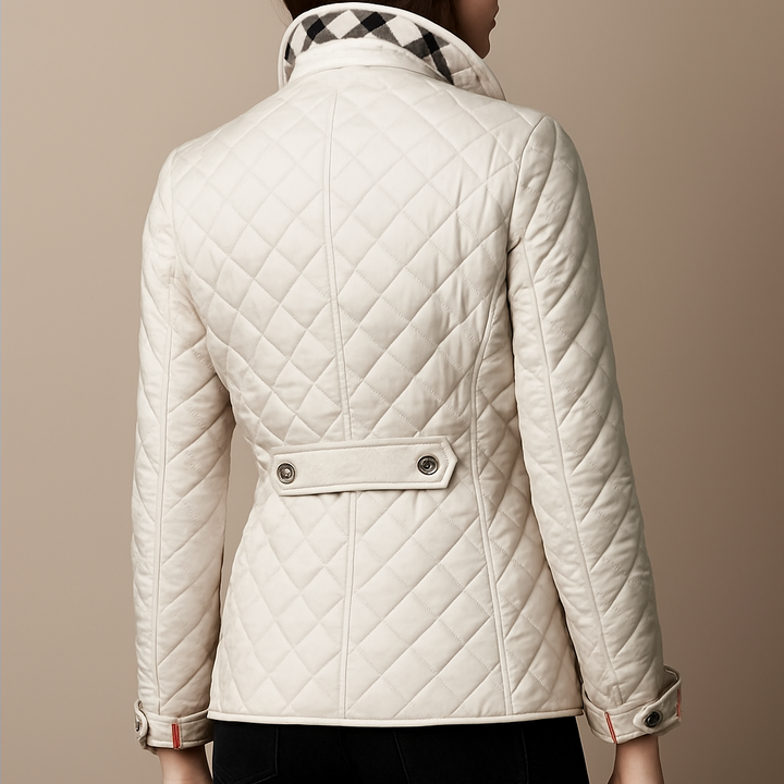 Madona Quilted Button Jacket