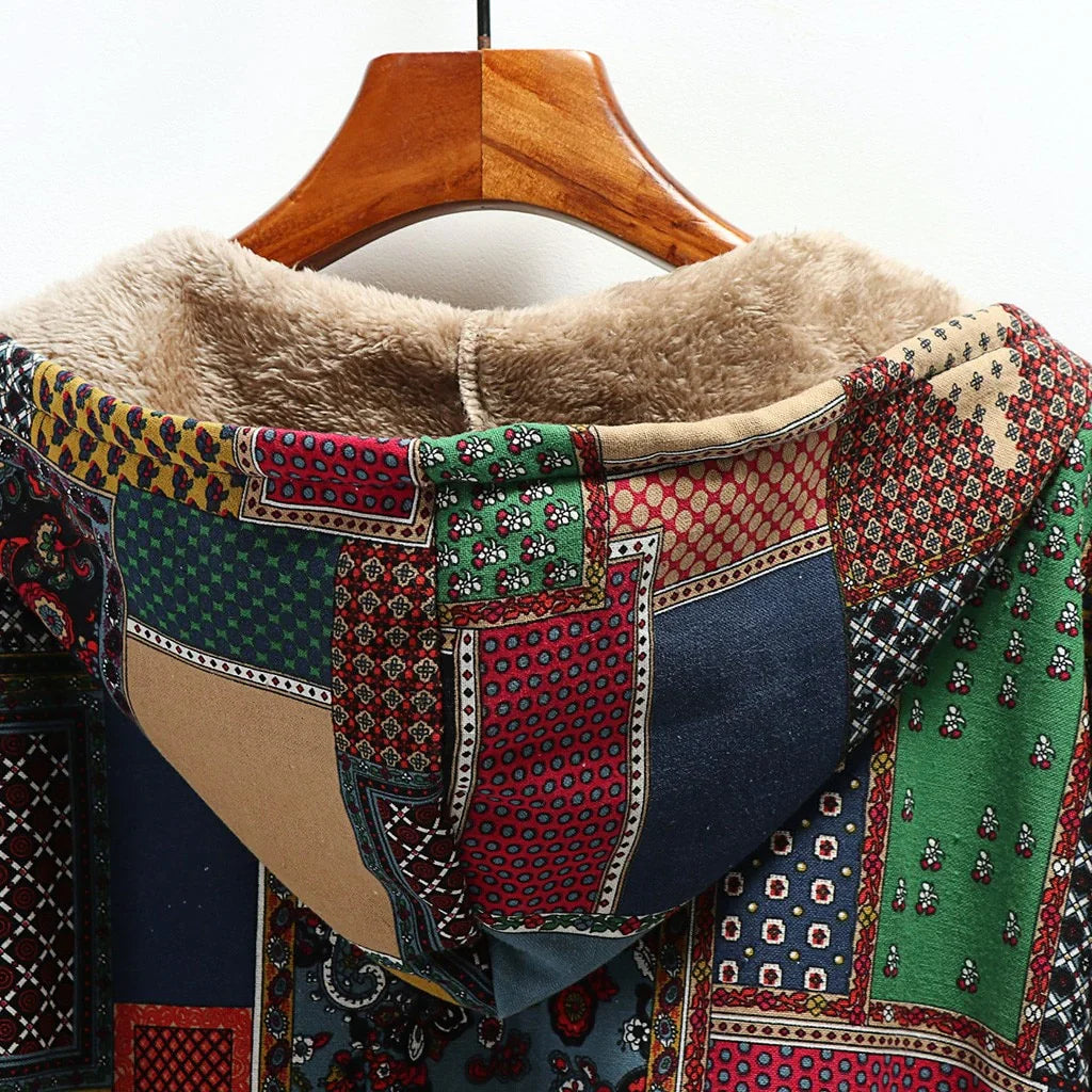 Women's Amelia Patchwork Overcoat