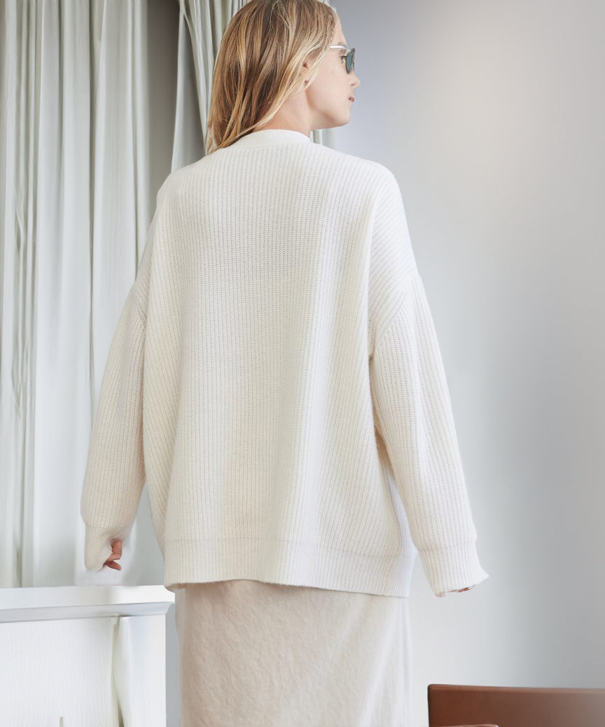 Rossana Women's Oversized Button Cardigan