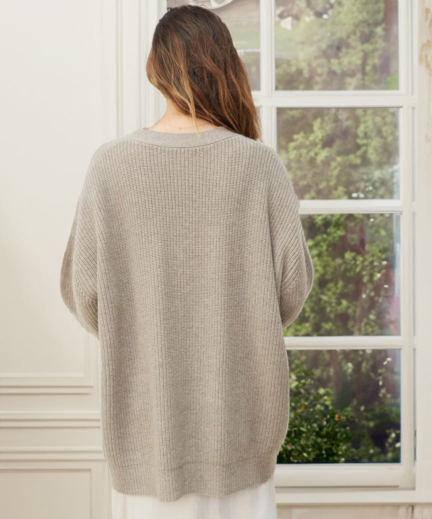 Rossana Women's Oversized Button Cardigan