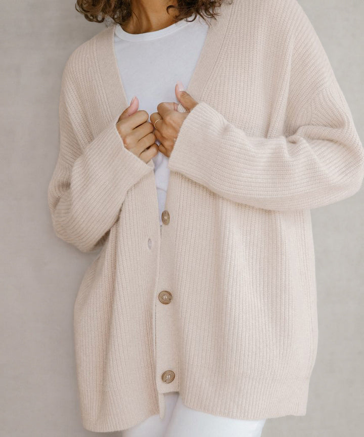 Rossana Women's Oversized Button Cardigan