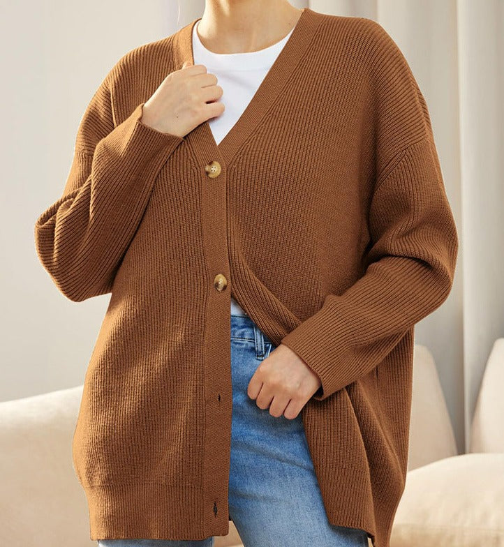 Rossana Women's Oversized Button Cardigan