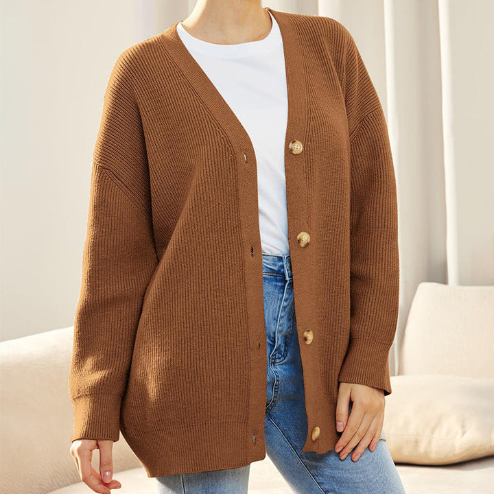 Rossana Women's Oversized Button Cardigan