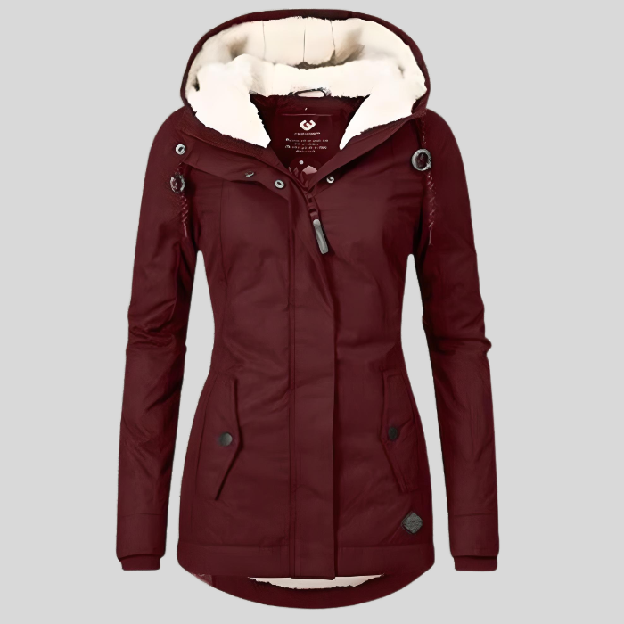 Hailey Women's Waterproof Rain Hooded Jacket