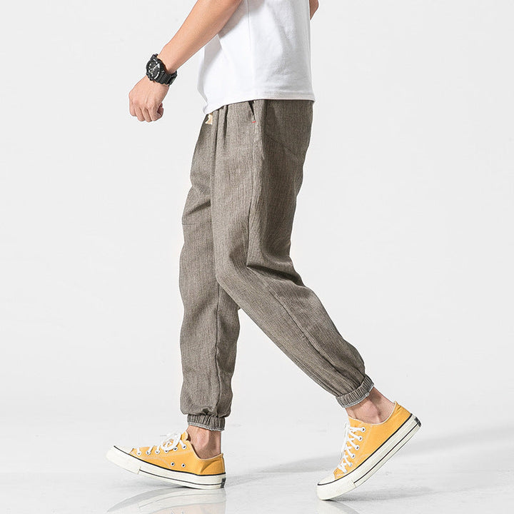Contorno Linen Joggers