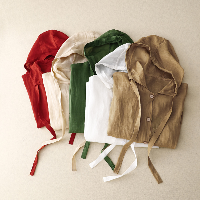 Amara Linen Hoodie