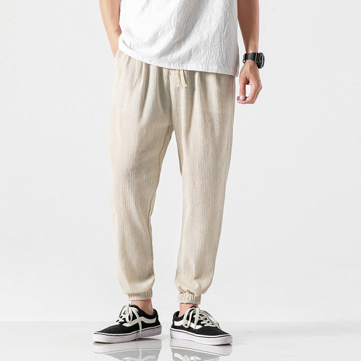 Contorno Linen Joggers