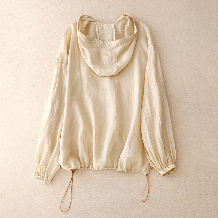 Amara Linen Hoodie