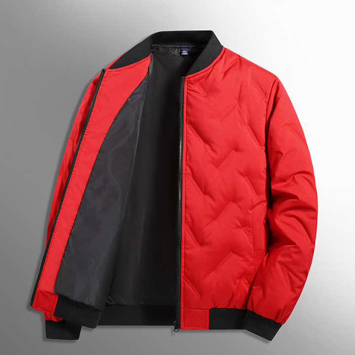 Joshua Men's Quilted Bomber Jacket