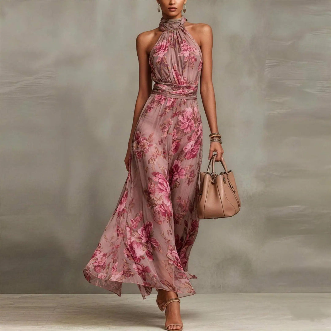 Madelyn Floral Maxi Wedding Guest Dress