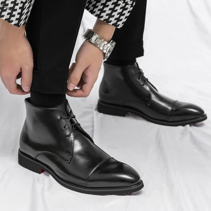 Lawrence Leather Boots