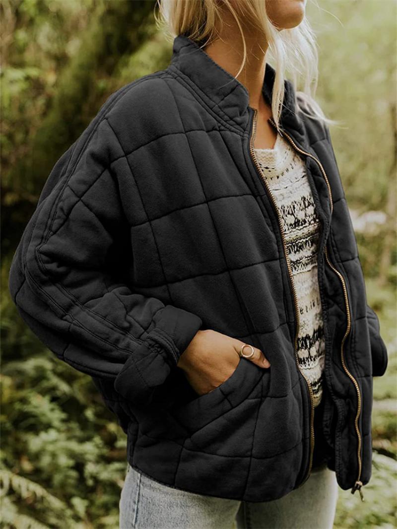 Juliet Women's Quilted Zipper Jacket