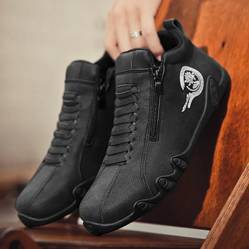 Downtown Leather Sneakers