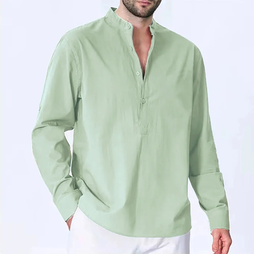 Ashford Henley Long Sleeve Shirt
