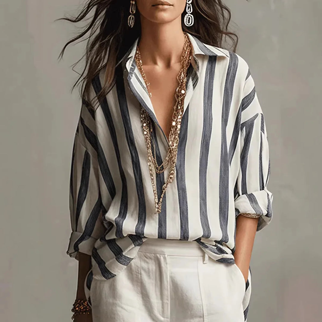 Arlena Linen Dress Shirt