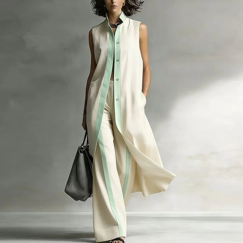 Andrea Linen Matching Set
