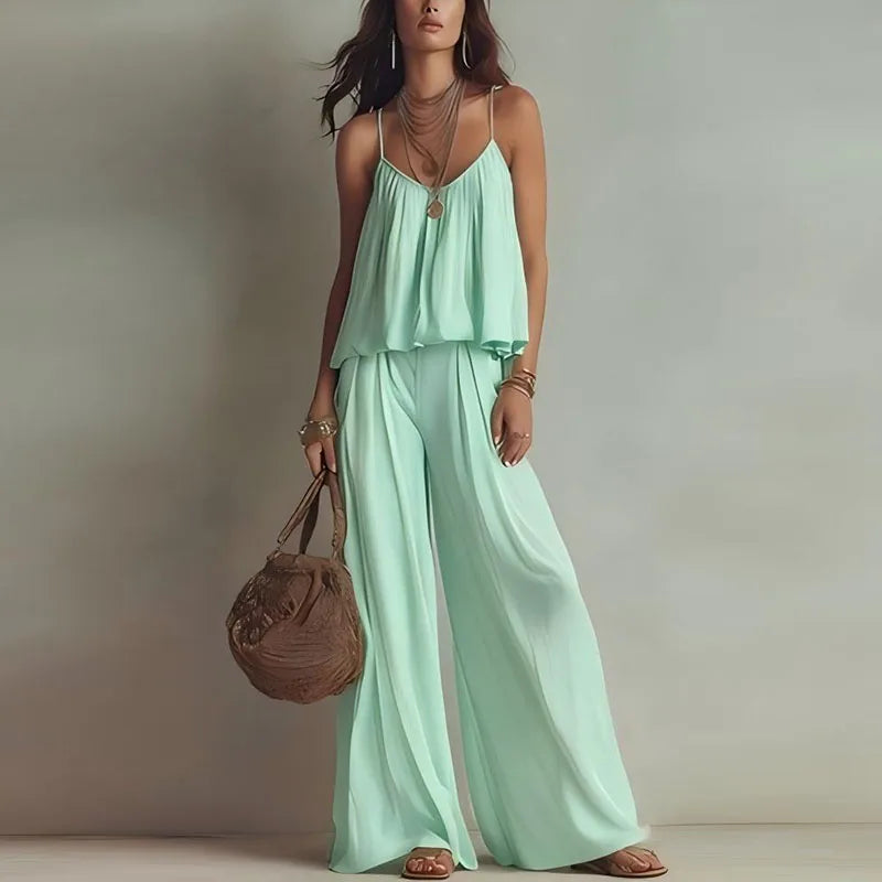 Paulina Linen Matching Set
