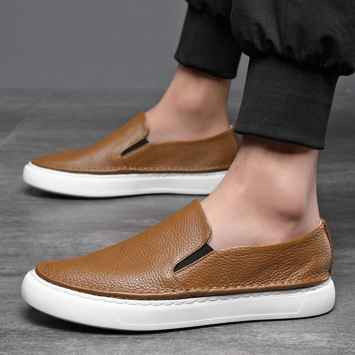 Ridge Leather Loafers