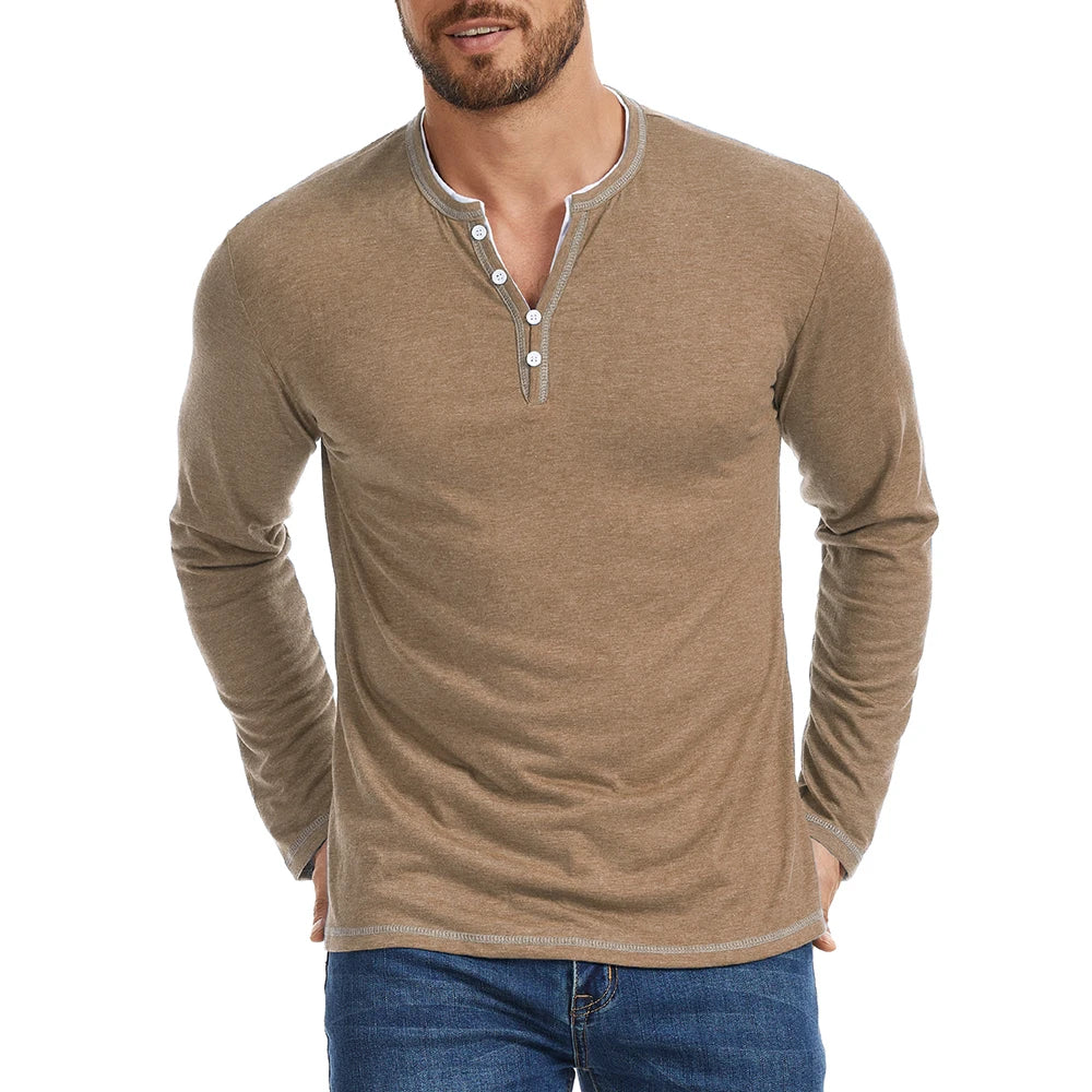 Luciano Henley Long Sleeve Shirt