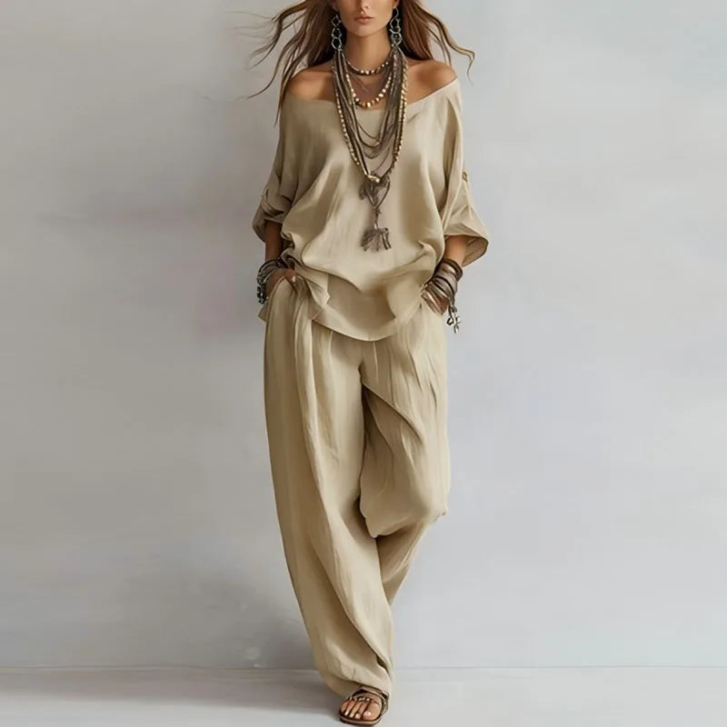 Marivelle Off Shoulder Co-ord Set