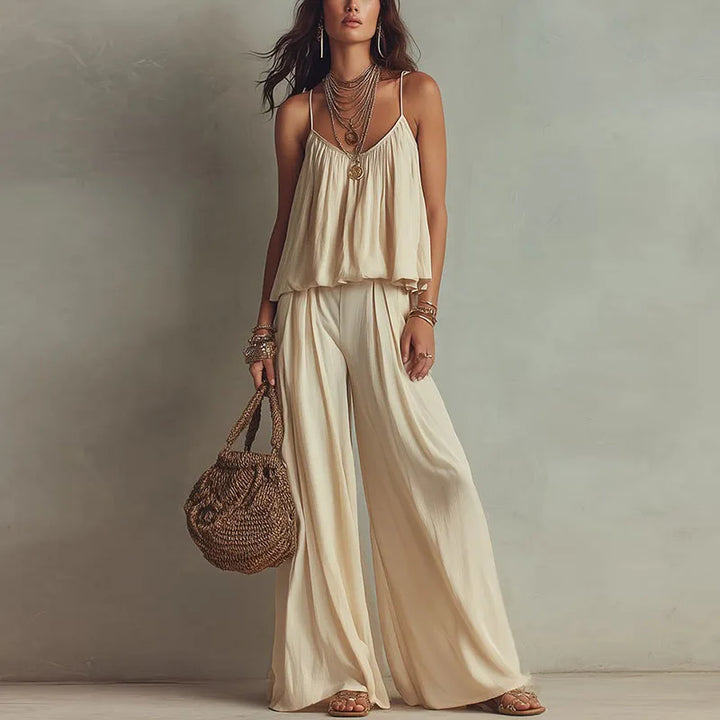 Paulina Linen Matching Set