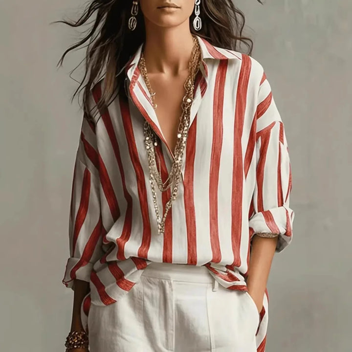 Arlena Linen Dress Shirt