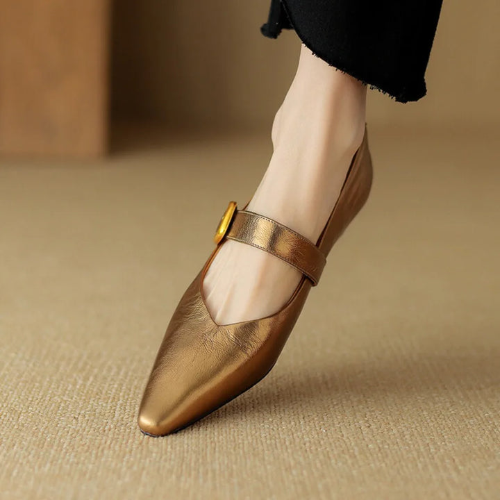 Louise Leather Pumps