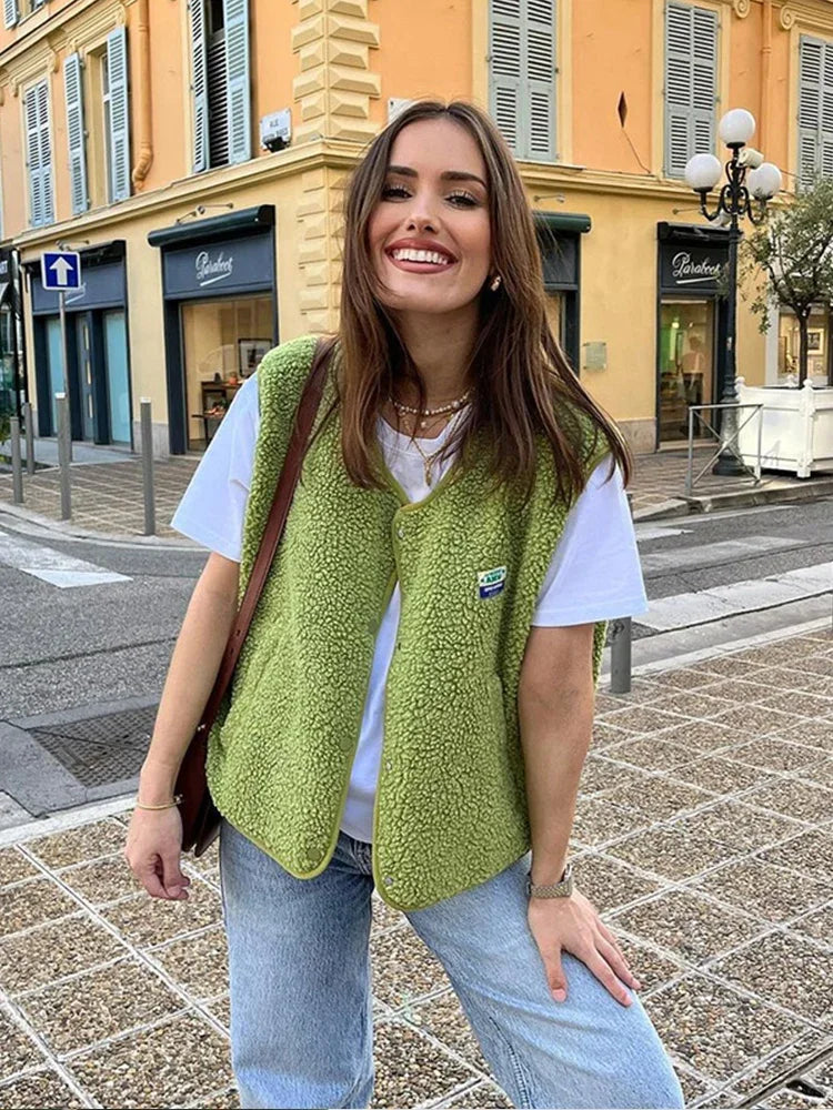 Melissa Fleece Vest for Women