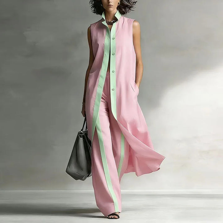 Andrea Linen Matching Set