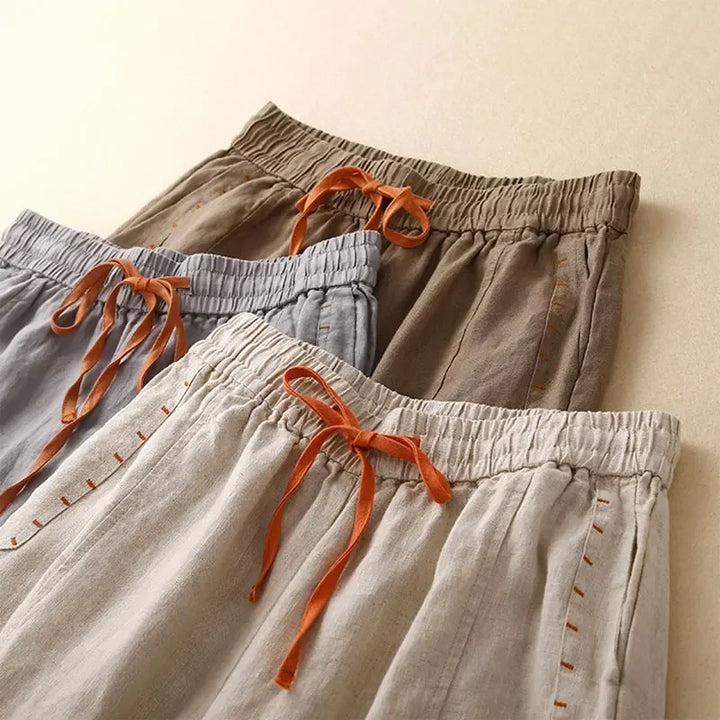 Veneda Summer Linen Pants