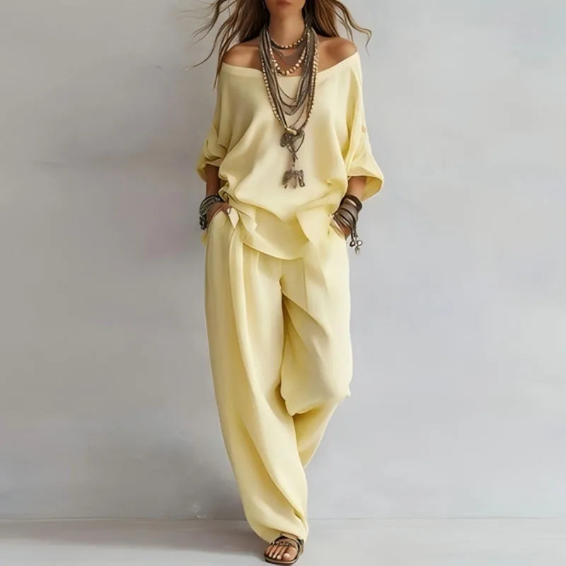 Marivelle Off Shoulder Co-ord Set