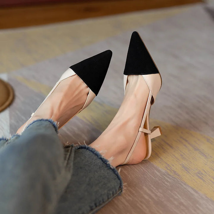 Monroe Leather Slingback Sandals