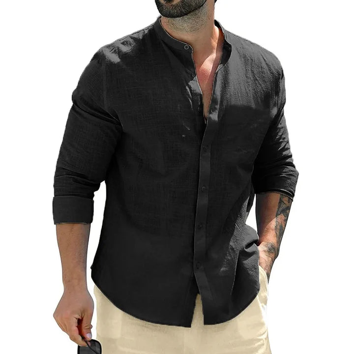 Corvani Henley Breeze Shirt