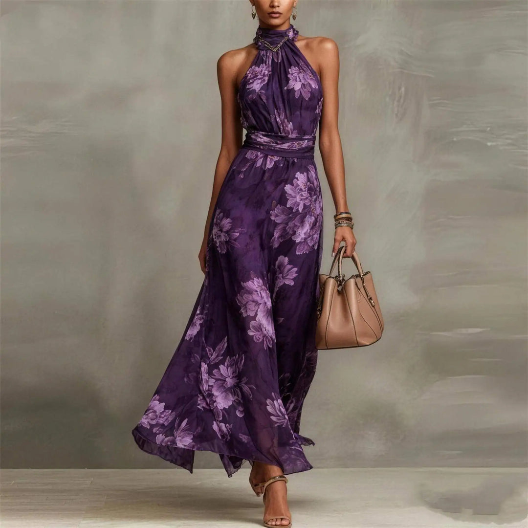 Madelyn Floral Maxi Wedding Guest Dress