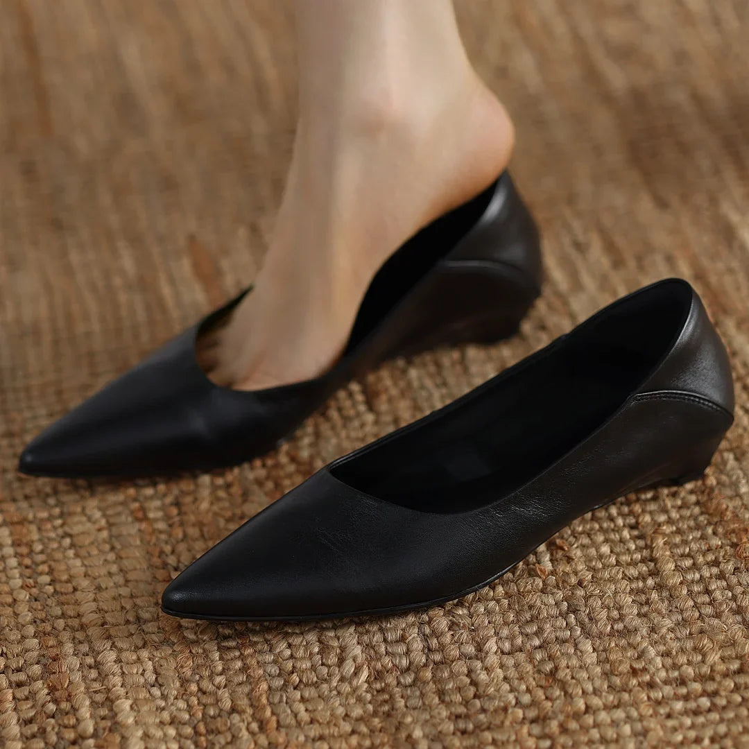 Sharon Leather Pumps