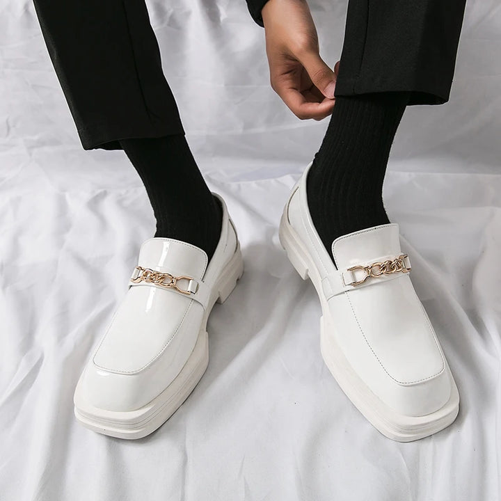 Mason Leather Slip on Shoes