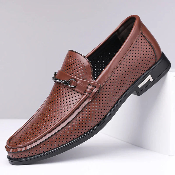 Carlos Italian Leather Dress Loafers