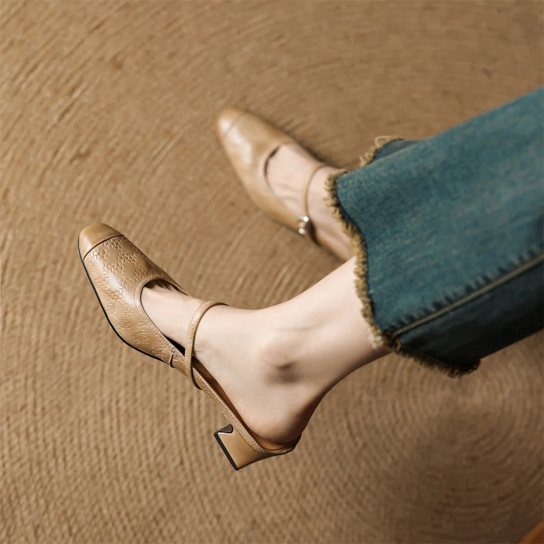 Milani Genuine Leather Mules