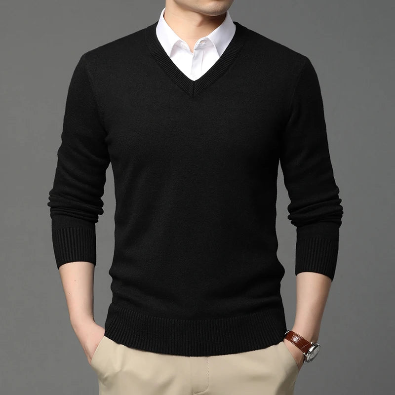 Hudson V Neck Sweater