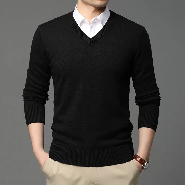 Hudson V Neck Sweater
