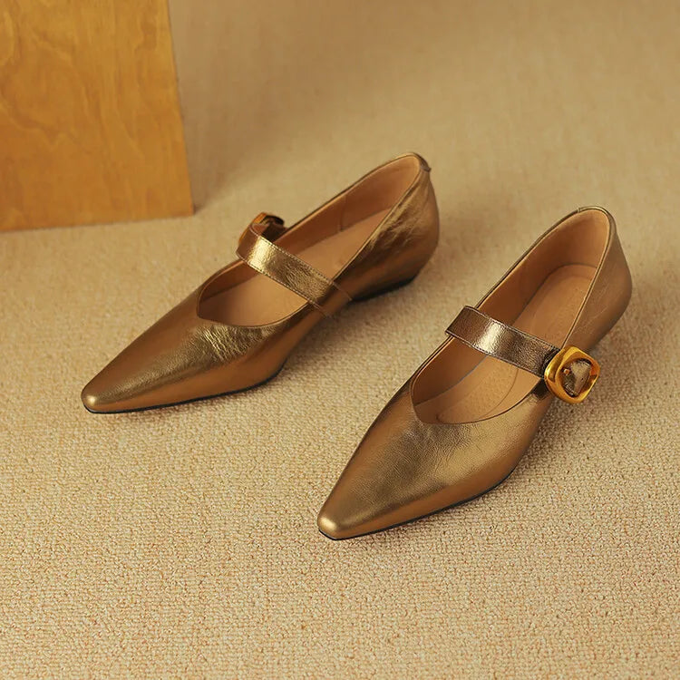 Louise Leather Pumps