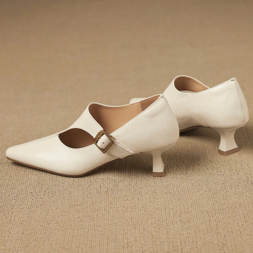 Juniper Leather Dress Pumps